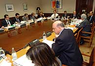 Reunin de la comisin de investigacin del 11-M. (Foto: EFE)
